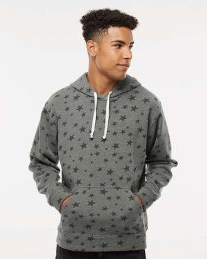 J. America Men's Triblend Fleece Hooded Sweatshirt - Image 158