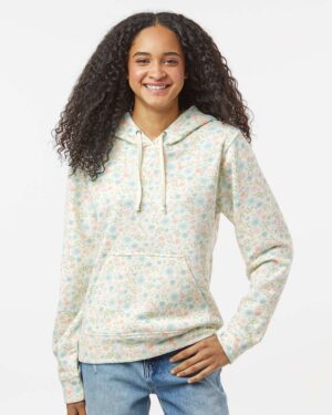 J. America Men's Triblend Fleece Hooded Sweatshirt - Image 80