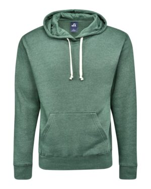 J. America Men's Triblend Fleece Hooded Sweatshirt - Image 7