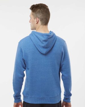 J. America Men's Triblend Fleece Hooded Sweatshirt - Image 62