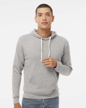 J. America Men's Triblend Fleece Hooded Sweatshirt - Image 98