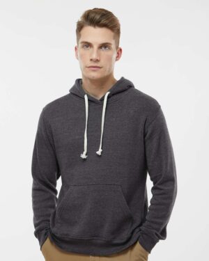 J. America Men's Triblend Fleece Hooded Sweatshirt - Image 36