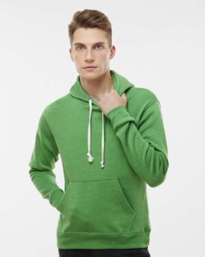 J. America Men's Triblend Fleece Hooded Sweatshirt - Image 86