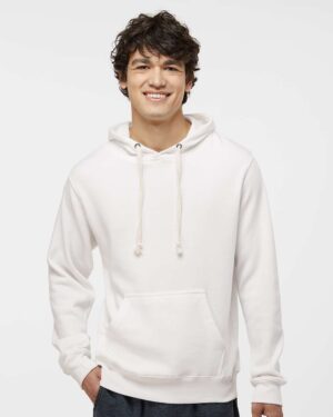 J. America Men's Triblend Fleece Hooded Sweatshirt - Image 4