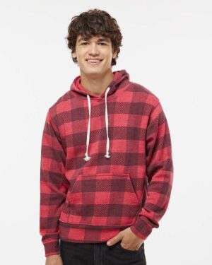 J. America Men's Triblend Fleece Hooded Sweatshirt - Image 146
