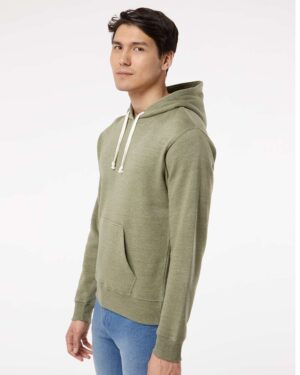 J. America Men's Triblend Fleece Hooded Sweatshirt - Image 123