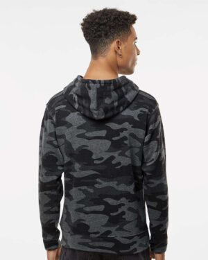 J. America Men's Triblend Fleece Hooded Sweatshirt - Image 14