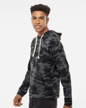 J. America Men's Triblend Fleece Hooded Sweatshirt - Image 13