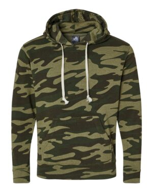 J. America Men's Triblend Fleece Hooded Sweatshirt - Image 39