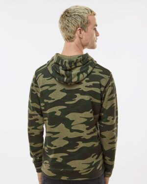 J. America Men's Triblend Fleece Hooded Sweatshirt - Image 44