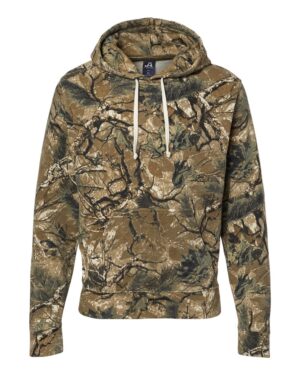 J. America Men's Triblend Fleece Hooded Sweatshirt - Image 125