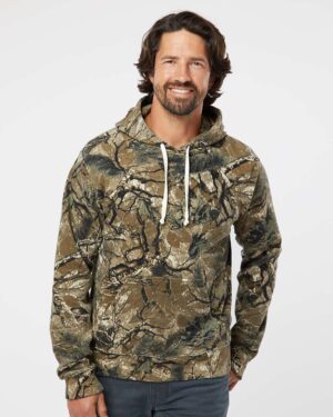 J. America Men's Triblend Fleece Hooded Sweatshirt - Image 128