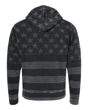 J. America Men's Triblend Fleece Hooded Sweatshirt - Image 28