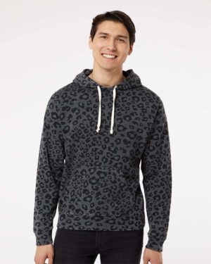J. America Men's Triblend Fleece Hooded Sweatshirt - Image 18