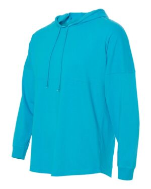 J. America Unisex Hooded Game Day Jersey T-Shirt - Image 5