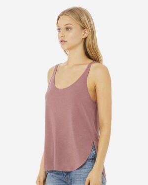 BELLA + CANVAS Women's Flowy Tank with Side Slit - Image 20