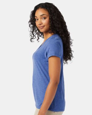 Hanes Women's Perfect-T Triblend V-Neck T-Shirt - Image 33