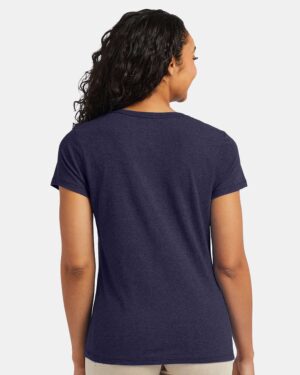 Hanes Women's Perfect-T Triblend V-Neck T-Shirt - Image 22