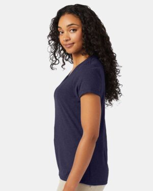 Hanes Women's Perfect-T Triblend V-Neck T-Shirt - Image 21