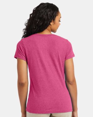 Hanes Women's Perfect-T Triblend V-Neck T-Shirt - Image 16