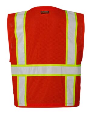 Kishigo Unisex EV Series® Enhanced Visibility Multi-Pocket Mesh Vest - Image 18