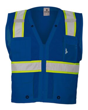 Kishigo Unisex EV Series® Enhanced Visibility Multi-Pocket Mesh Vest - Image 19
