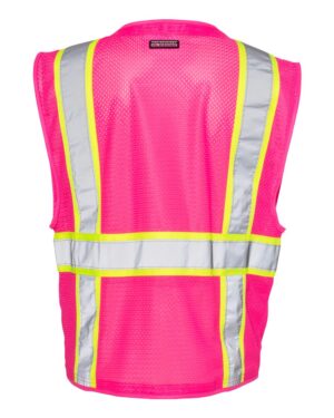Kishigo Unisex EV Series® Enhanced Visibility Multi-Pocket Mesh Vest - Image 13