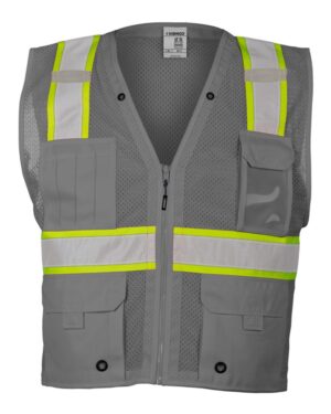 Kishigo Unisex EV Series® Enhanced Visibility Multi-Pocket Mesh Vest - Image 10