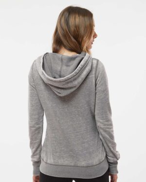 J. America Women's Zen Fleece Hooded Sweatshirt - Image 6