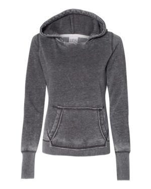 J. America Women's Zen Fleece Hooded Sweatshirt - Image 7