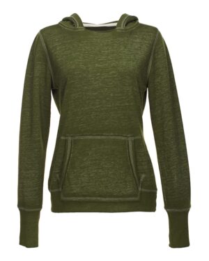 J. America Women's Zen Fleece Hooded Sweatshirt - Image 20
