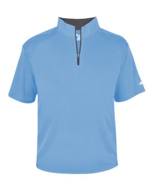 Badger Men's B-Core Short Sleeve Quarter-Zip - Image 5
