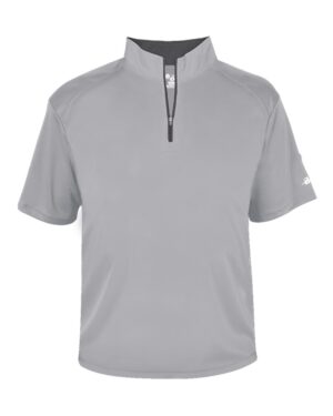 Badger Men's B-Core Short Sleeve Quarter-Zip - Image 19