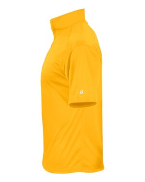Badger Men's B-Core Short Sleeve Quarter-Zip - Image 9