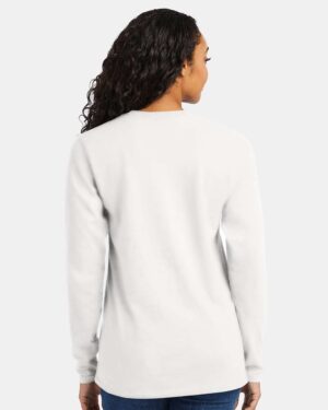 Hanes Unisex Perfect-T Long Sleeve T-Shirt - Image 8