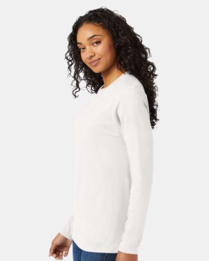 Hanes Unisex Perfect-T Long Sleeve T-Shirt - Image 7