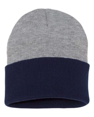 Sportsman 12" Color Blocked Cuffed Beanie - Image 5