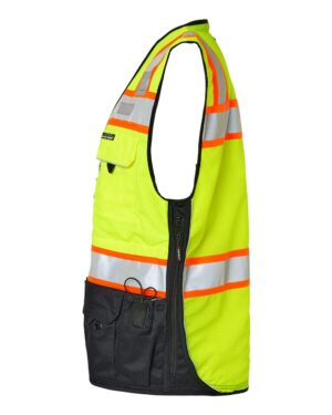 Kishigo Unisex Premium Black Series® Surveyors Vest - Image 5