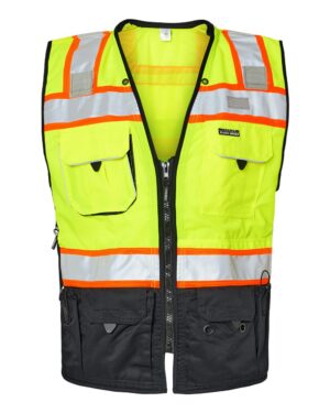 Kishigo Unisex Premium Black Series® Surveyors Vest - Image 3