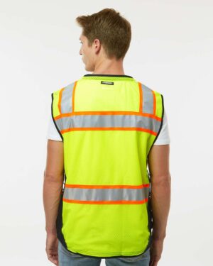 Kishigo Unisex Premium Black Series® Surveyors Vest - Image 8