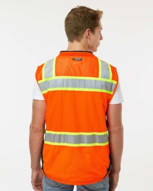 Kishigo Unisex Premium Black Series® Surveyors Vest - Image 14