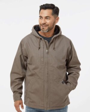 DRI DUCK Men's Tall Laredo Boulder Cloth™ Canvas Jacket with Thermal Lining - Image 10