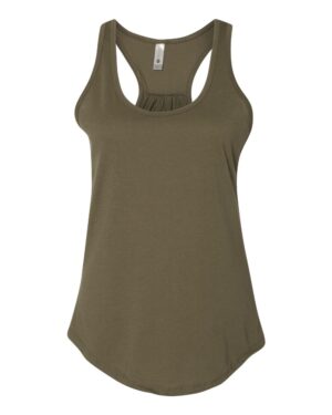 Next Level Women's Gathered Racerback Tank - Image 4