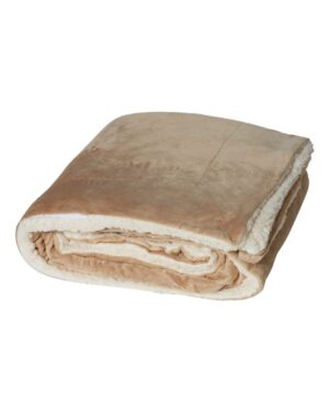 Alpine Fleece Oversized Mink Sherpa Blanket - Image 6