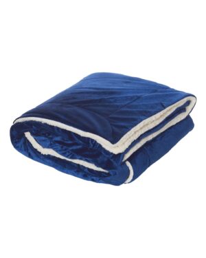 Alpine Fleece Oversized Mink Sherpa Blanket - Image 21