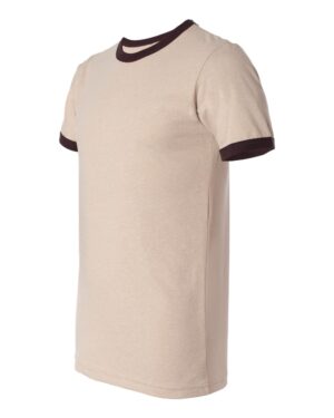 BELLA + CANVAS Men's Jersey Heather Ringer Tee - Image 8