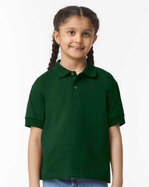 Gildan Youth DryBlend® Jersey Polo - Image 10
