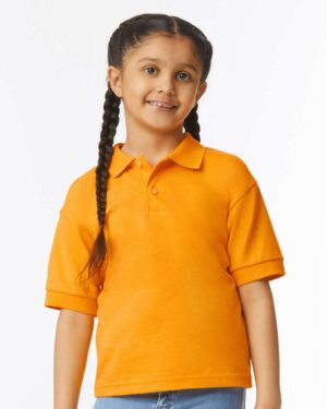 Gildan Youth DryBlend® Jersey Polo - Image 16