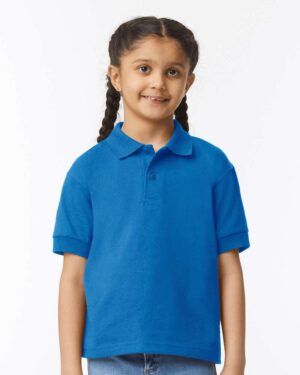 Gildan Youth DryBlend® Jersey Polo - Image 46