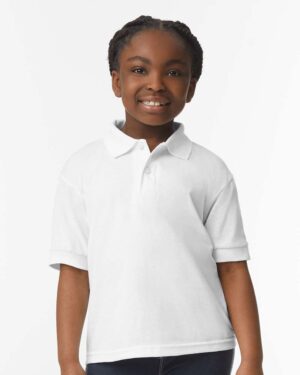 Gildan Youth DryBlend® Jersey Polo - Image 58
